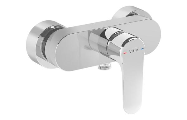 VitrA Root Round Wall Mounted Shower Mixer - Chrome